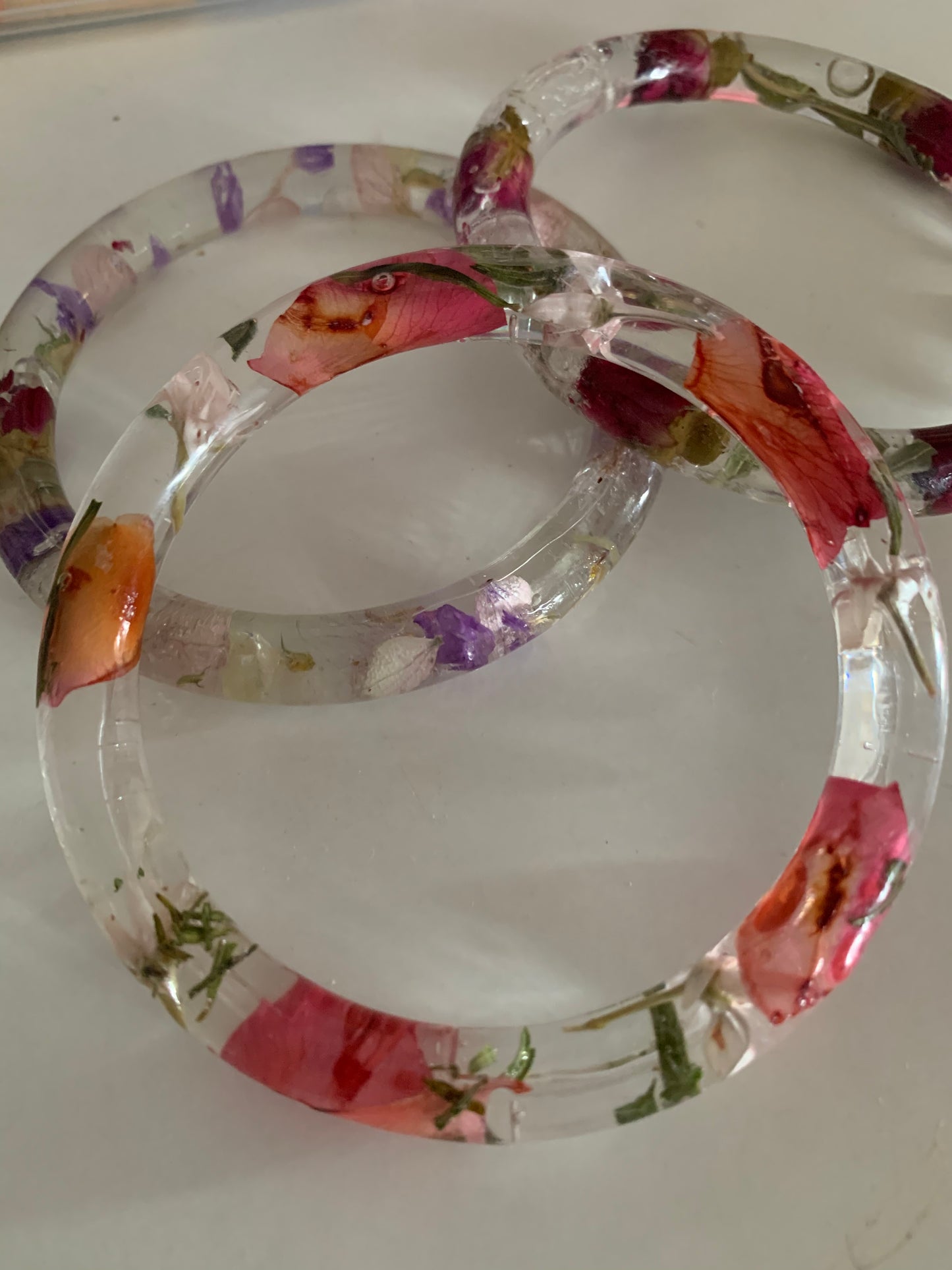 Camellia Flower Bangle