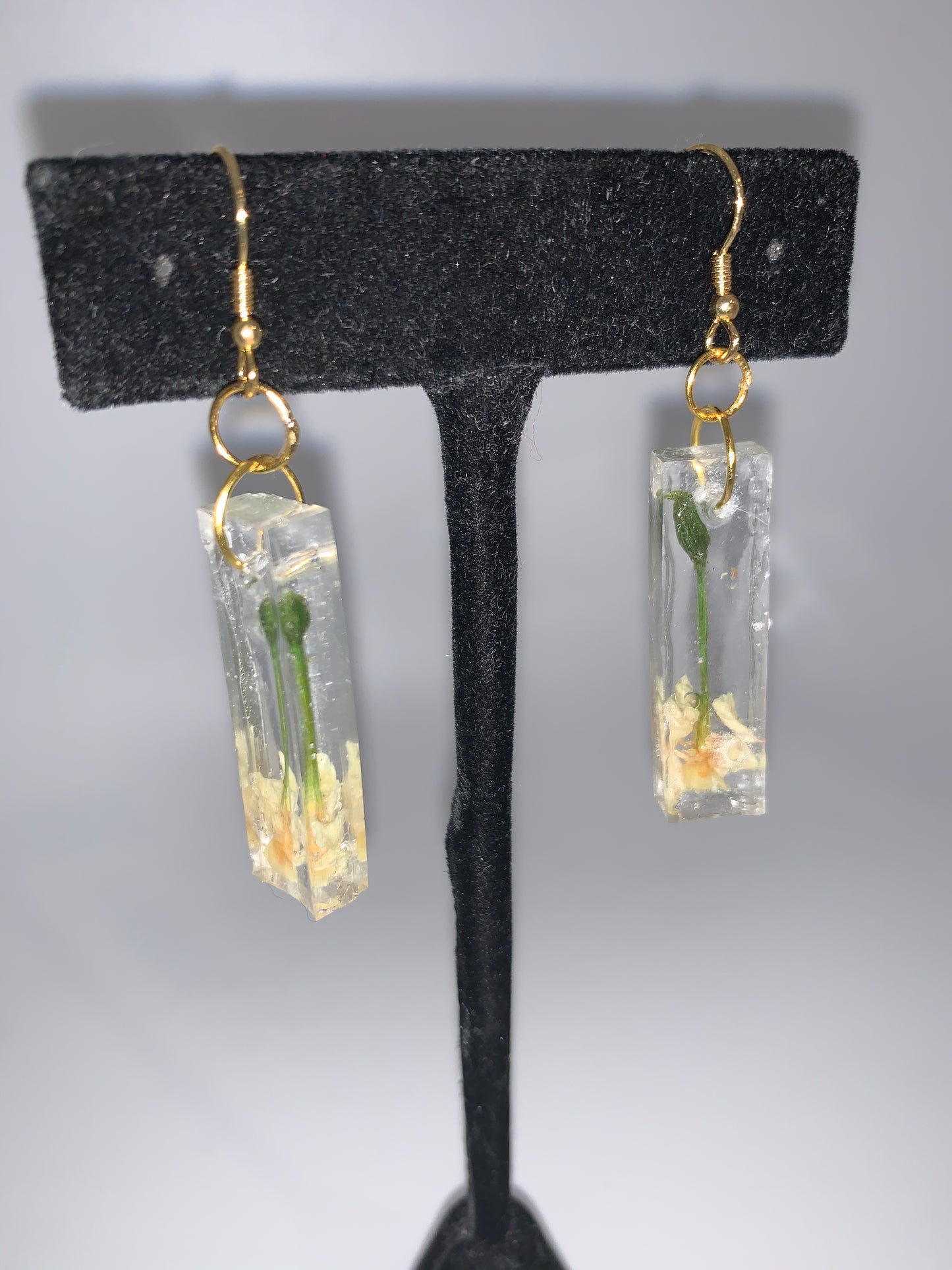 Daffodil Block Earrings
