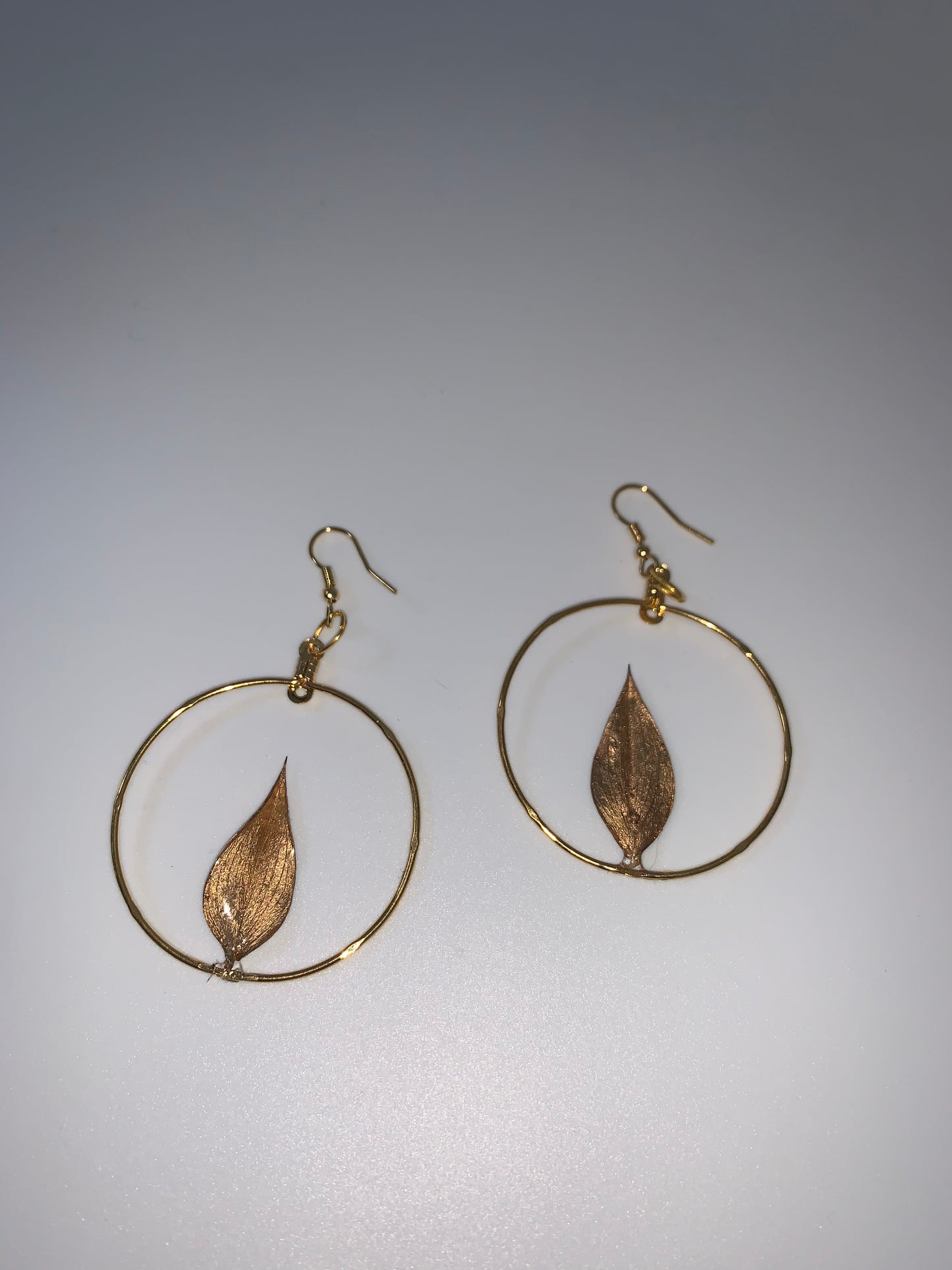 Gold Dipped Ruscus Hoops