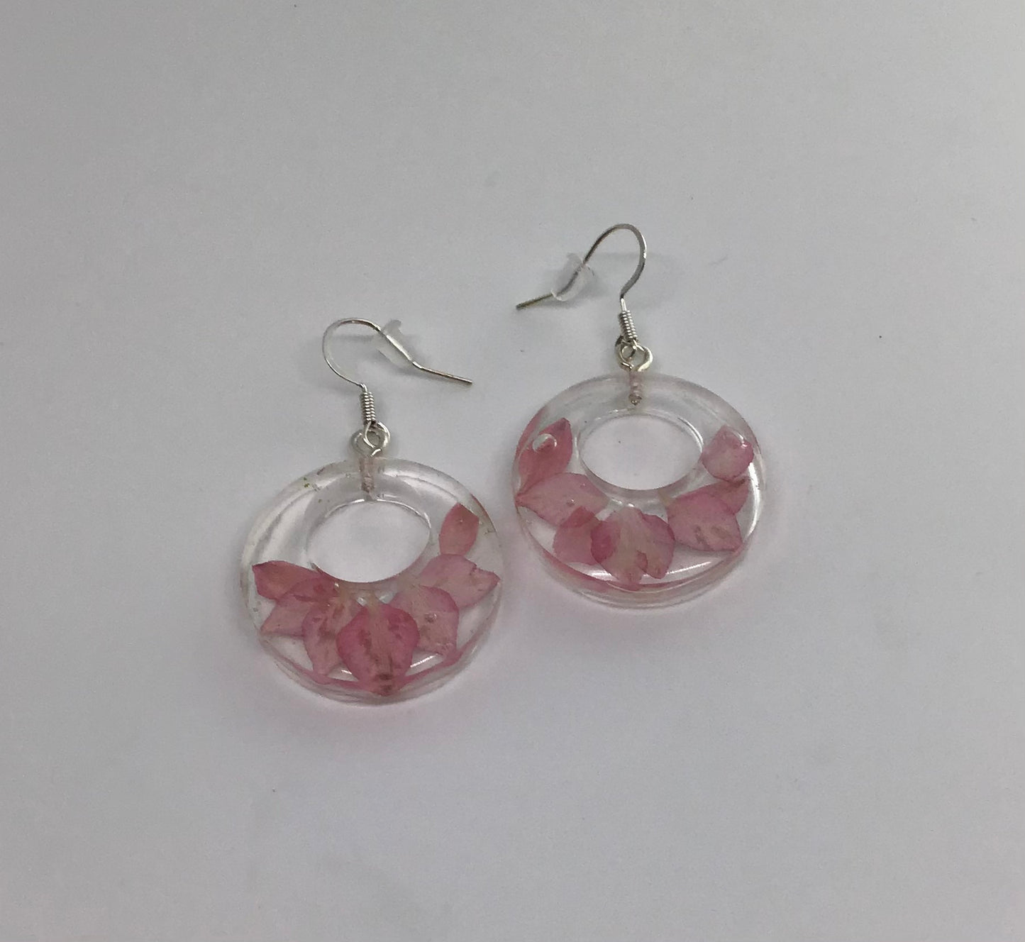 Jessamyn Pink Petite Hydrangea Earrings
