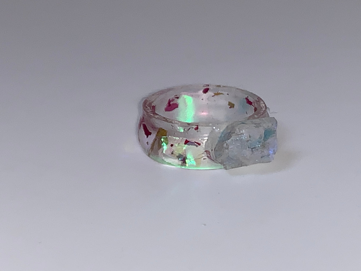 Moon Glow Ring with Moonstone
