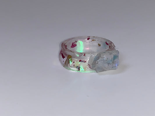 Moon Glow Ring with Moonstone