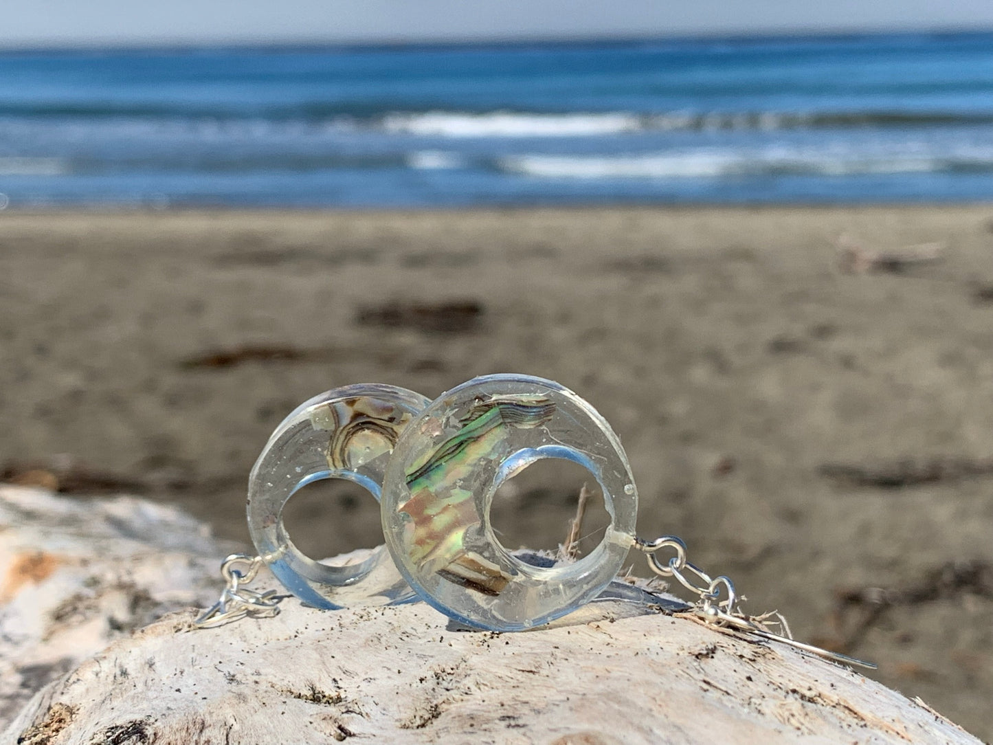 Jessamyn Ocean Abalone Shell Earrings