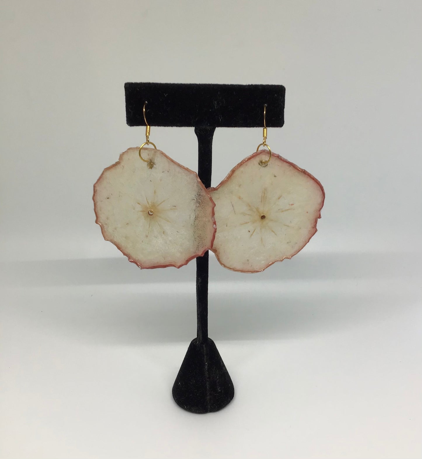 Dried Pear Slice Earrings