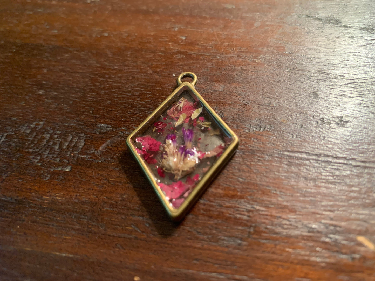 Blossom and Rose Dust Pendant
